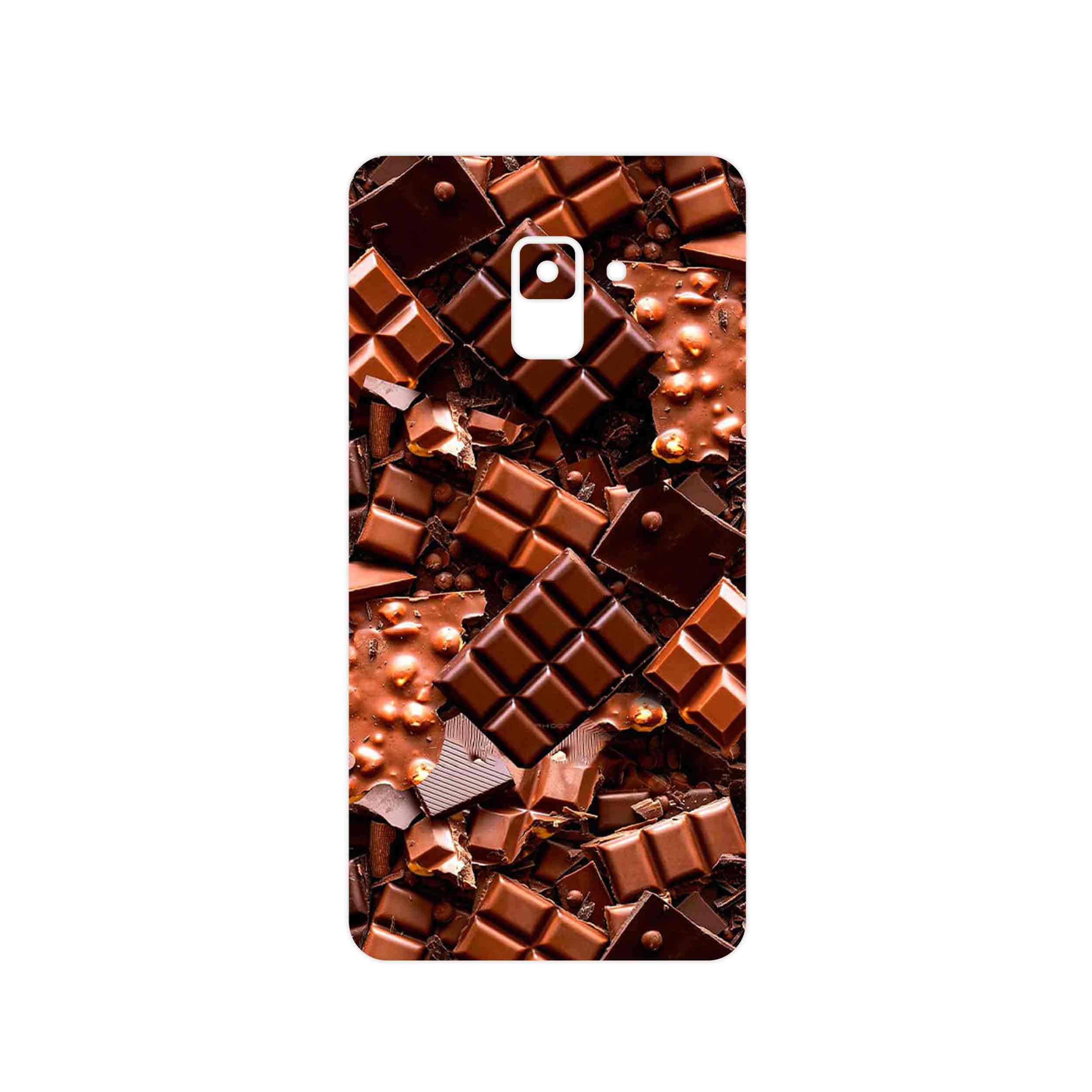 برچسب پوششی ماهوت مدل Chocolate مناسب برای گوشی موبایل سامسونگ Galaxy A8 Plus 2018