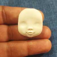 قالب سیلیکونی چهره کد 03 مدل ژورنالی روسی 