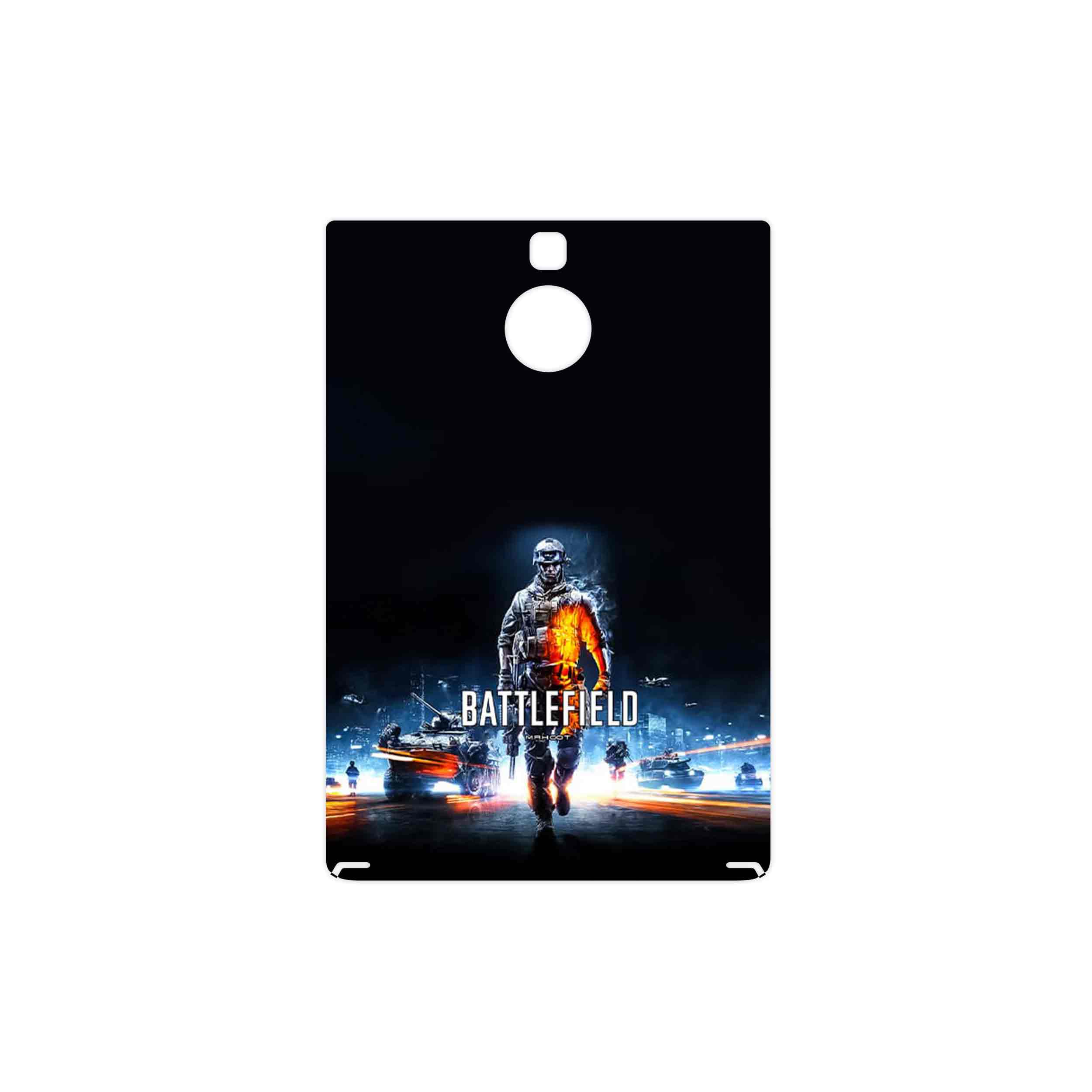 برچسب پوششی ماهوت مدل Battlefield Game Series مناسب برای گوشی موبایل بلک بری Passport Silver Edition