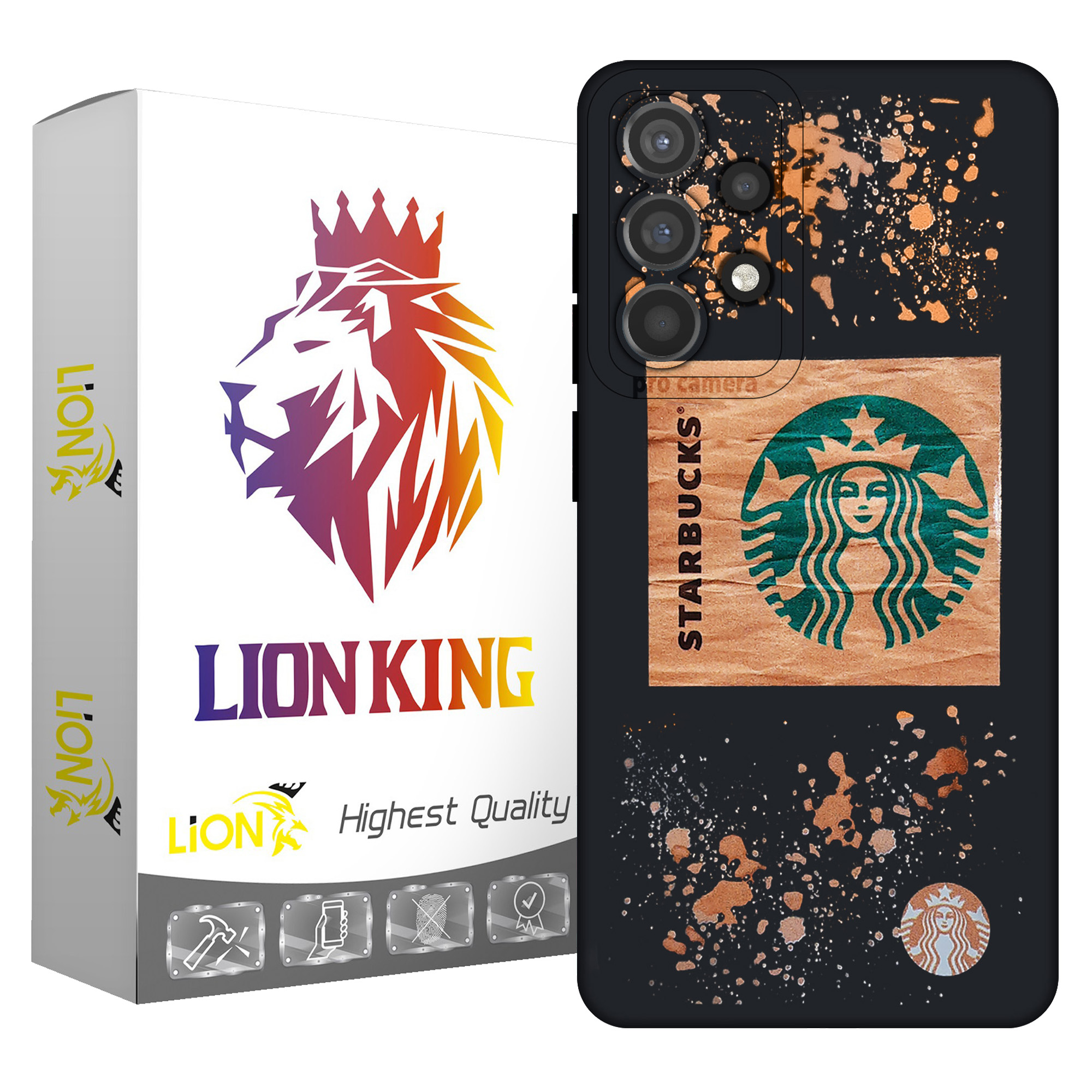 کاور لاین کینگ مدل سیلیکون مناسب برای گوشی موبایل  سامسونگ Galaxy A53