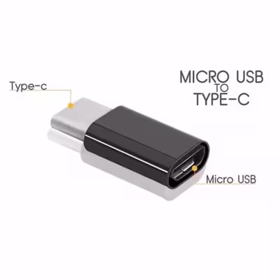 تبدیل MICROUSB به USB-C مدل gf-123