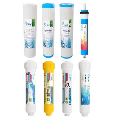 فیلتر دستگاه تصفیه آب اس اس وی مدل H830 بسته 8 عددی