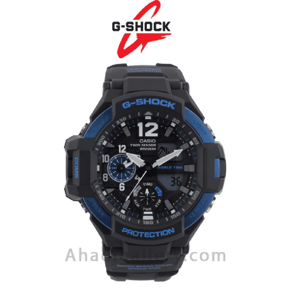 ساعت مچی کاسیو سری جی شاک مدل GA-1100-2BDR