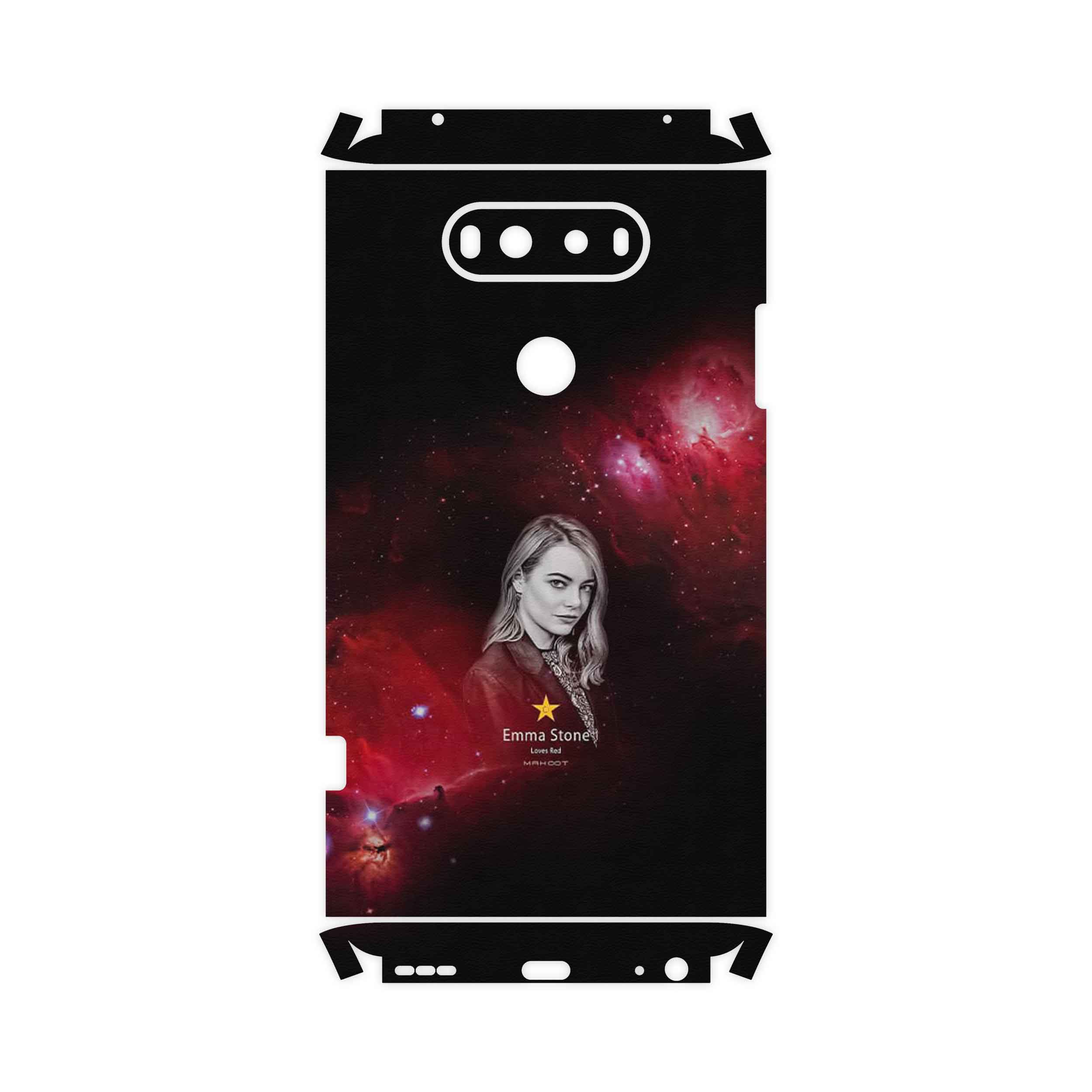 برچسب پوششی ماهوت مدل Emma Stone-FullSkin مناسب برای گوشی موبایل ال جی V20