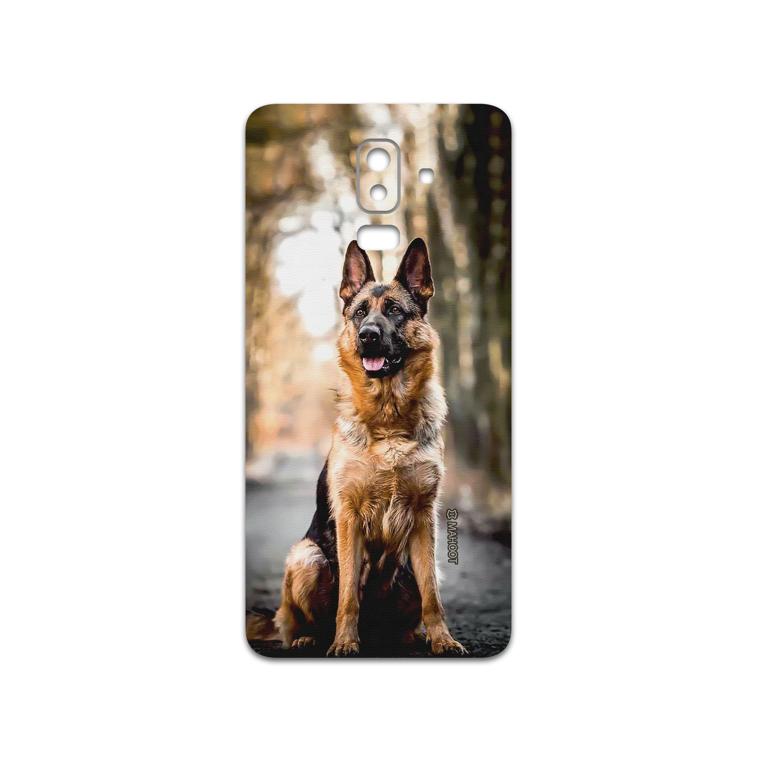 برچسب پوششی ماهوت مدل Dog-1 مناسب برای گوشی موبایل سامسونگ Galaxy J8