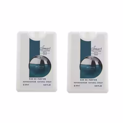 عطر جیبی مردانه اسمارت کالکشن مدل Aqua حجم 20 میلی لیتر مجموعه 2 عددی 