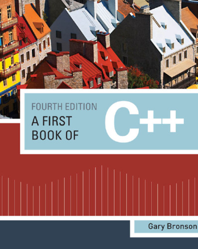 خرید و دانلود نسخه کامل کتاب A First Book of C