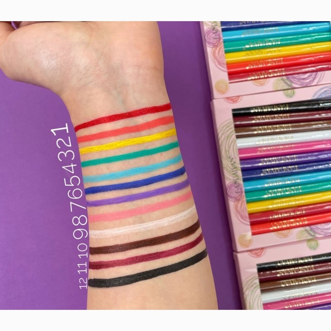 خط چشم رنگی ماژیکی مدل هندیان