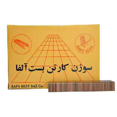سوزن منگنه کارتن بست آلفا مدل 33/15 بسته 2000 عددی