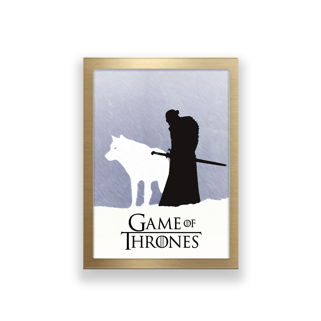 تابلو طرح فیلم game of thrones مدل گات 3 