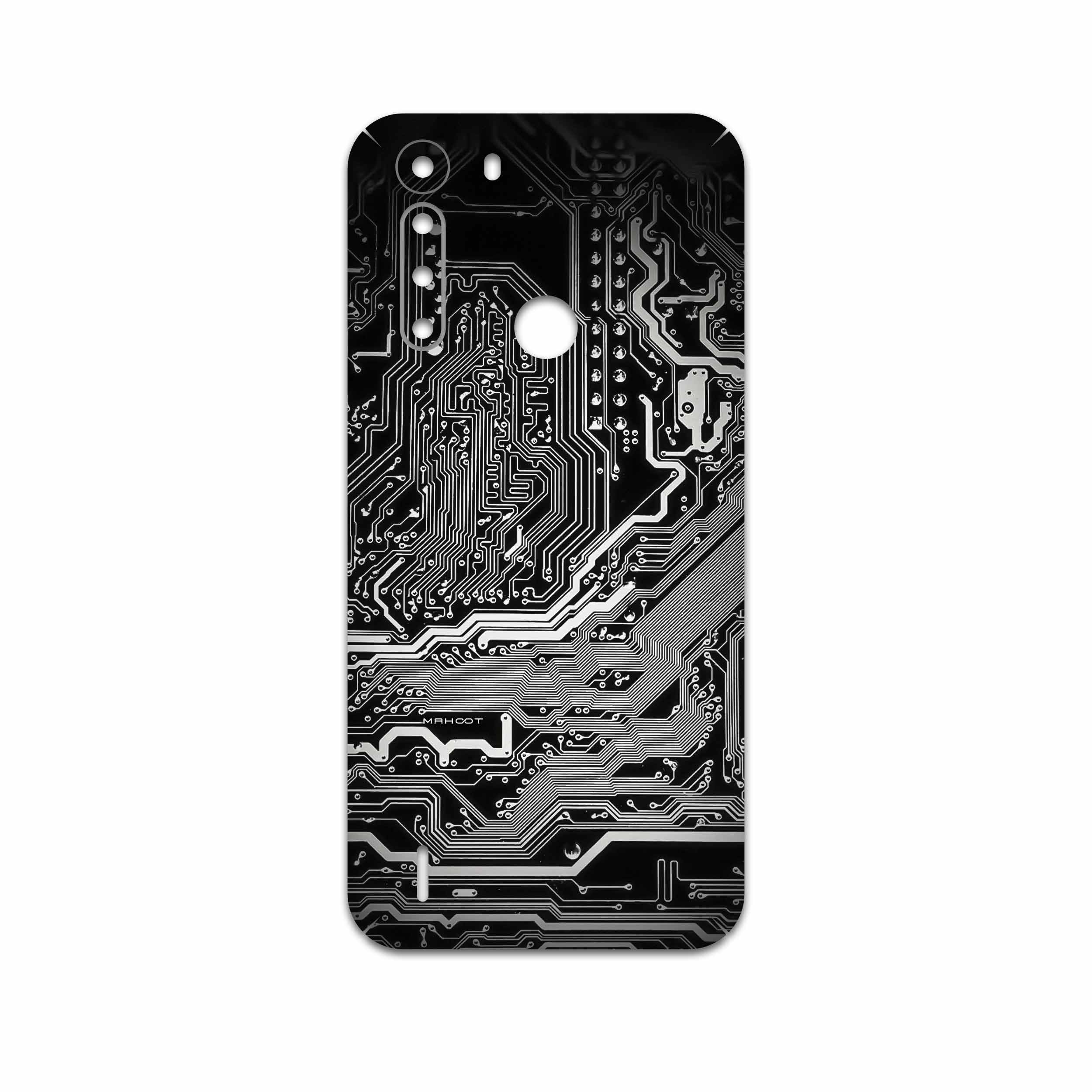 برچسب پوششی ماهوت مدل Black Printed Circuit Board مناسب برای گوشی موبایل موتورولا One Fusion