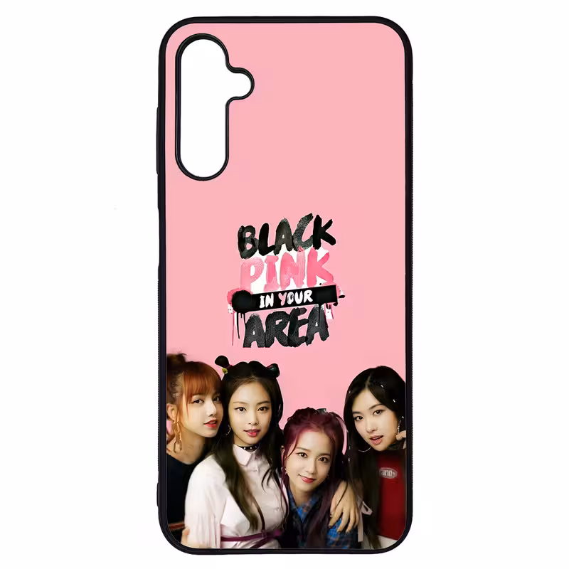 کاور طرح بلک پینک BLACK PINK کد G-096 مناسب برای گوشی موبایل سامسونگ Galaxy A14 4G / A14 5G | دیجی قاب دونی