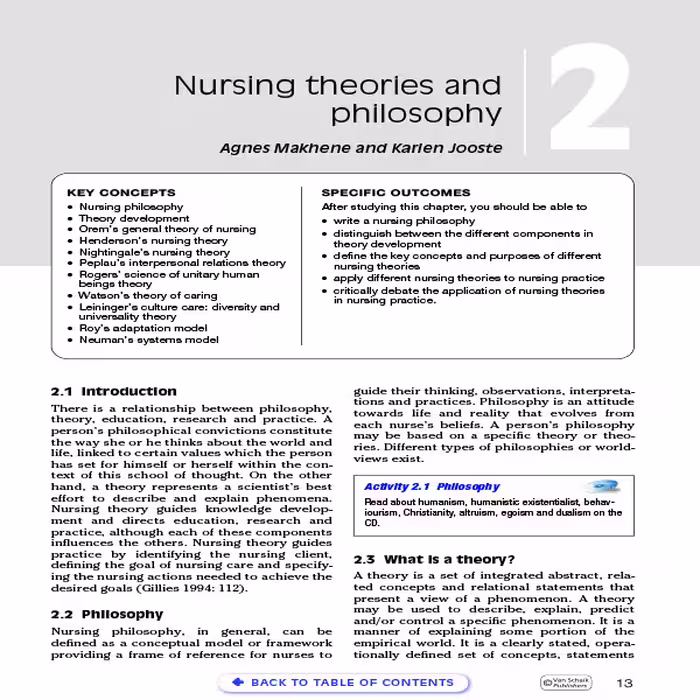 کتاب The principles and practice of nursing and health care اثر Karien Jooste انتشارات  ‎ Van Schaik