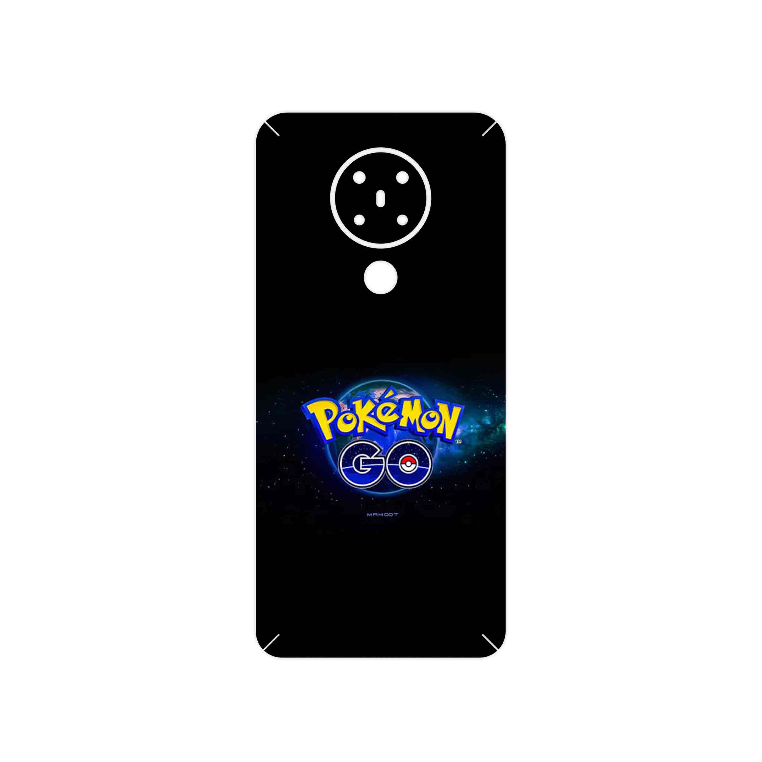 برچسب پوششی ماهوت مدل Pokemon Go Game Series مناسب برای گوشی موبایل نوکیا 5.3