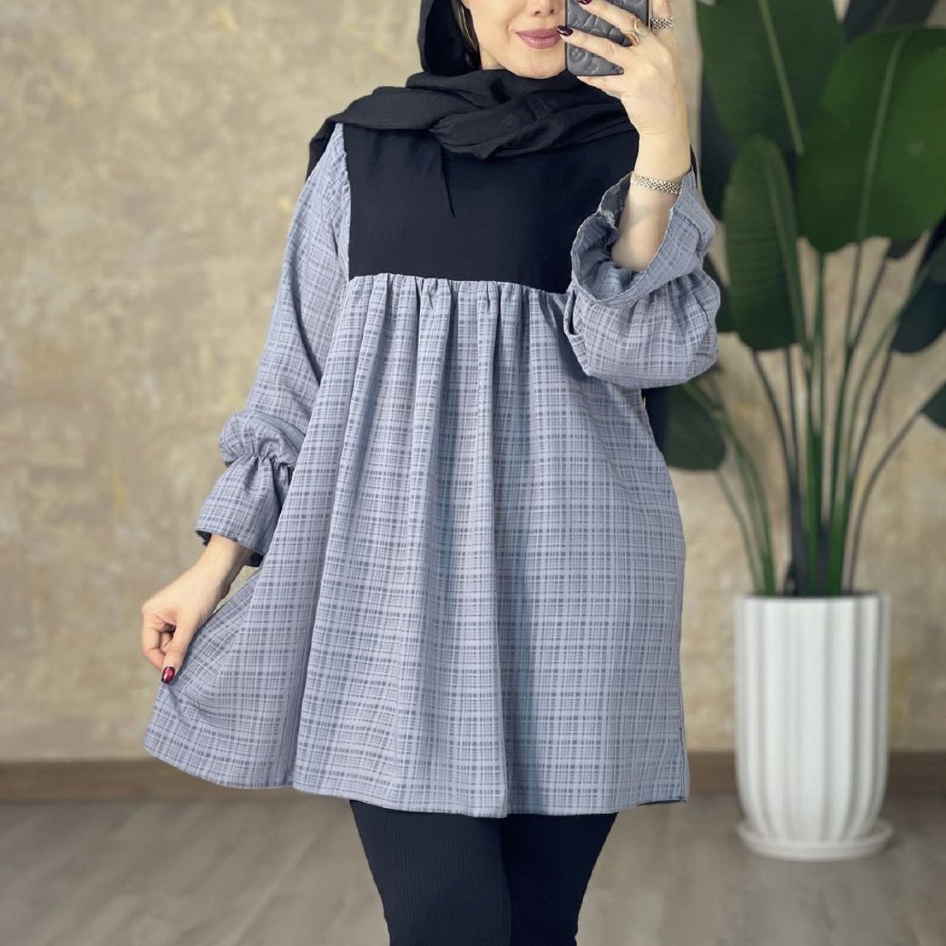 تونیک مانتویی بنفشه