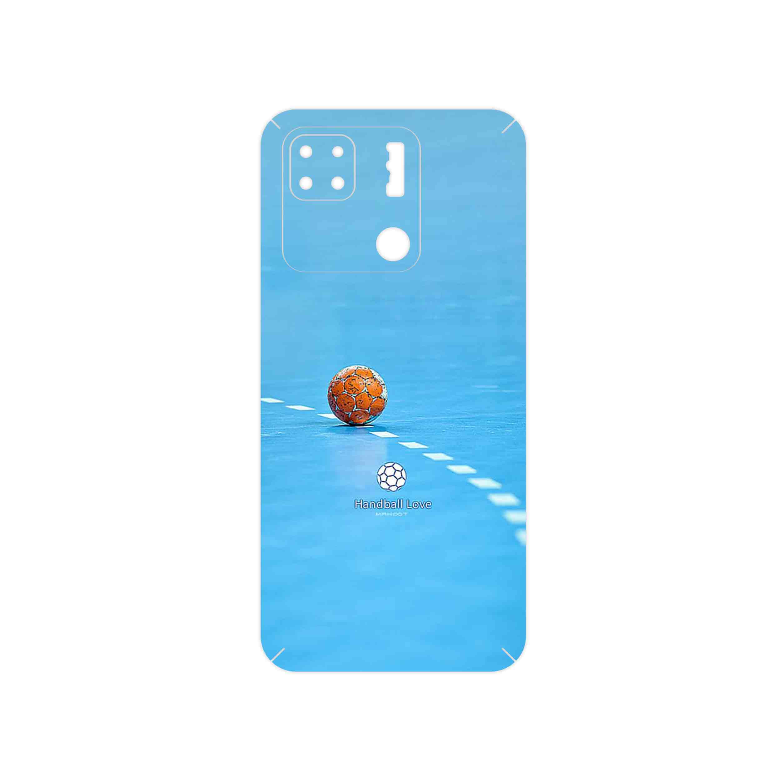 برچسب پوششی ماهوت مدل Handball مناسب برای گوشی موبایل شیائومی Redmi 10A