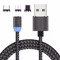 کابل تبدیل USB به لایتنینگ/USB-C/Micro-USB میامی مدل X30 طول 1متر