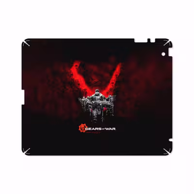 برچسب پوششی ماهوت مدل Gears-Of-War-Game مناسب برای تبلت اپل iPad 2 2011 A1396