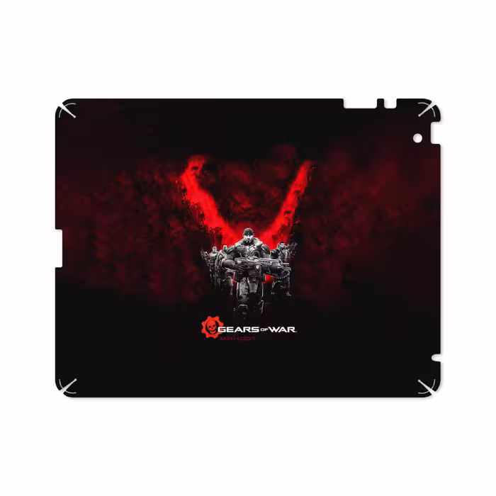 برچسب پوششی ماهوت مدل Gears-Of-War-Game مناسب برای تبلت اپل iPad 2 2011 A1396