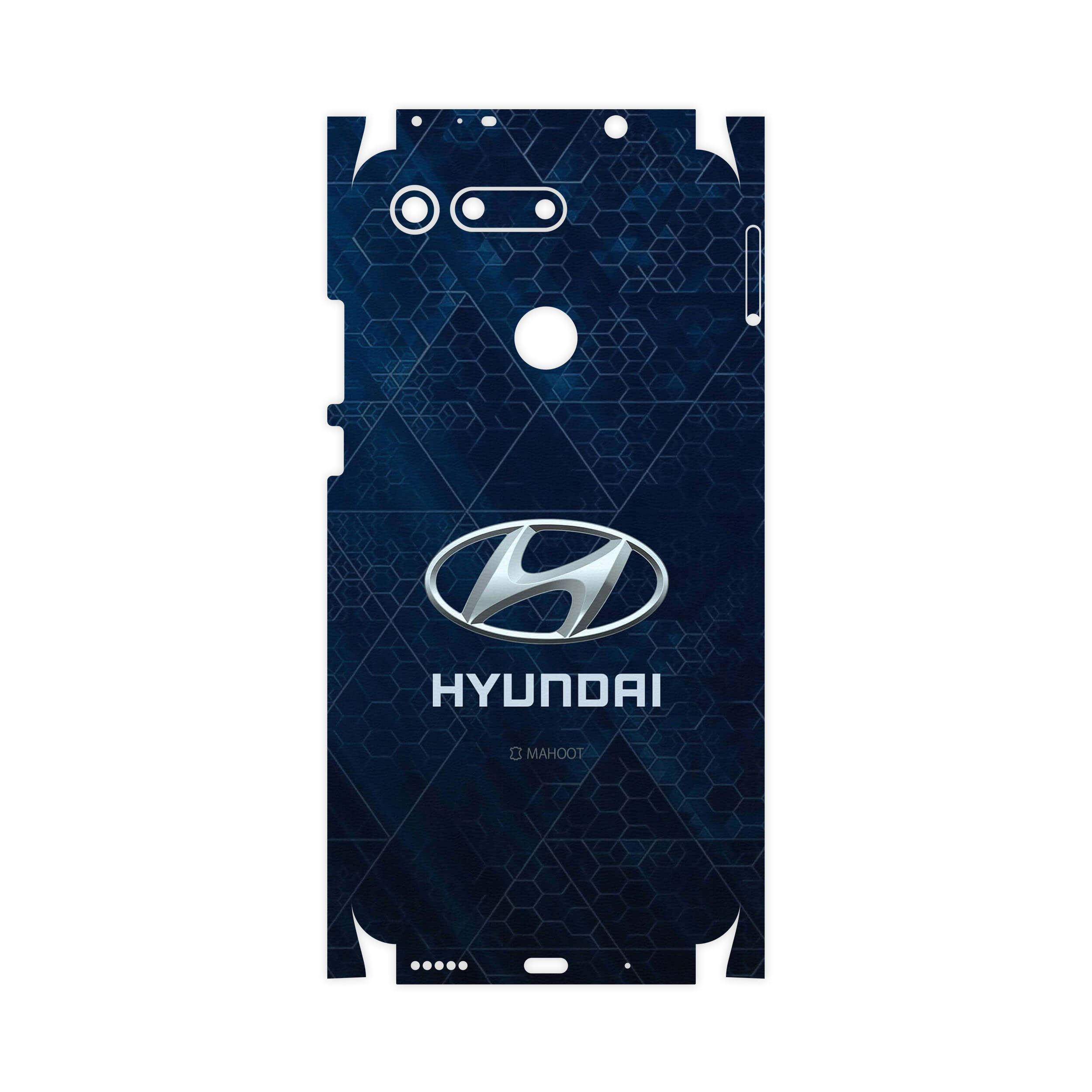برچسب پوششی ماهوت مدل Hyundai-FullSkin مناسب برای گوشی موبایل آنر View 20
