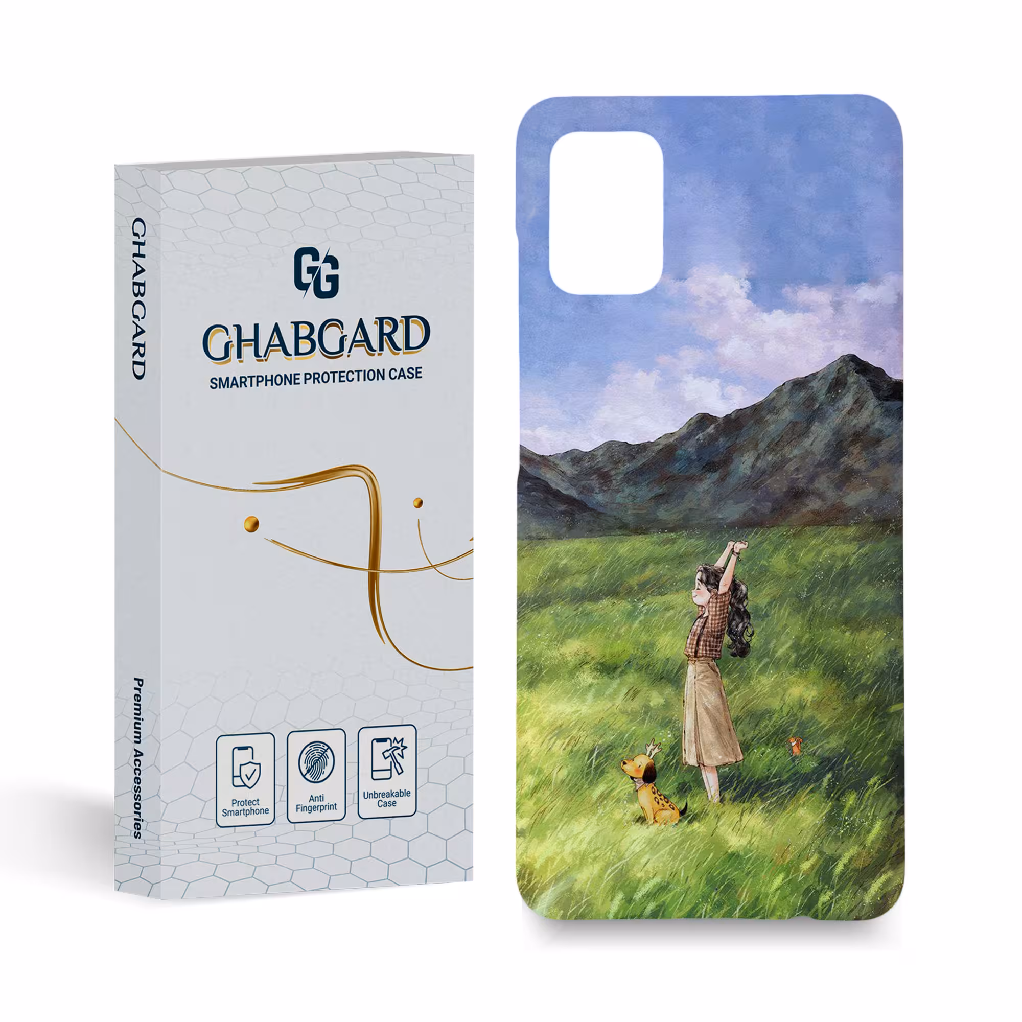کاور گارد قاب مدل دخترانه مناسب برای گوشی موبایل سامسونگ galaxy a51