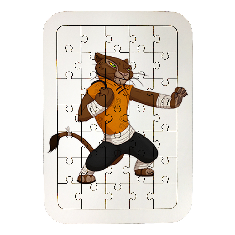 پازل 35 تکه مدل پاندا مونگ فو کار کد 92