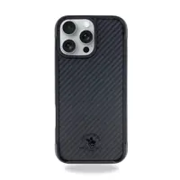 قاب اورجینال برند پولو مدل Santa Barbara Polo Raquet Club ELVIS Carbon Fibre مناسب برای Apple iPhone 16 Pro