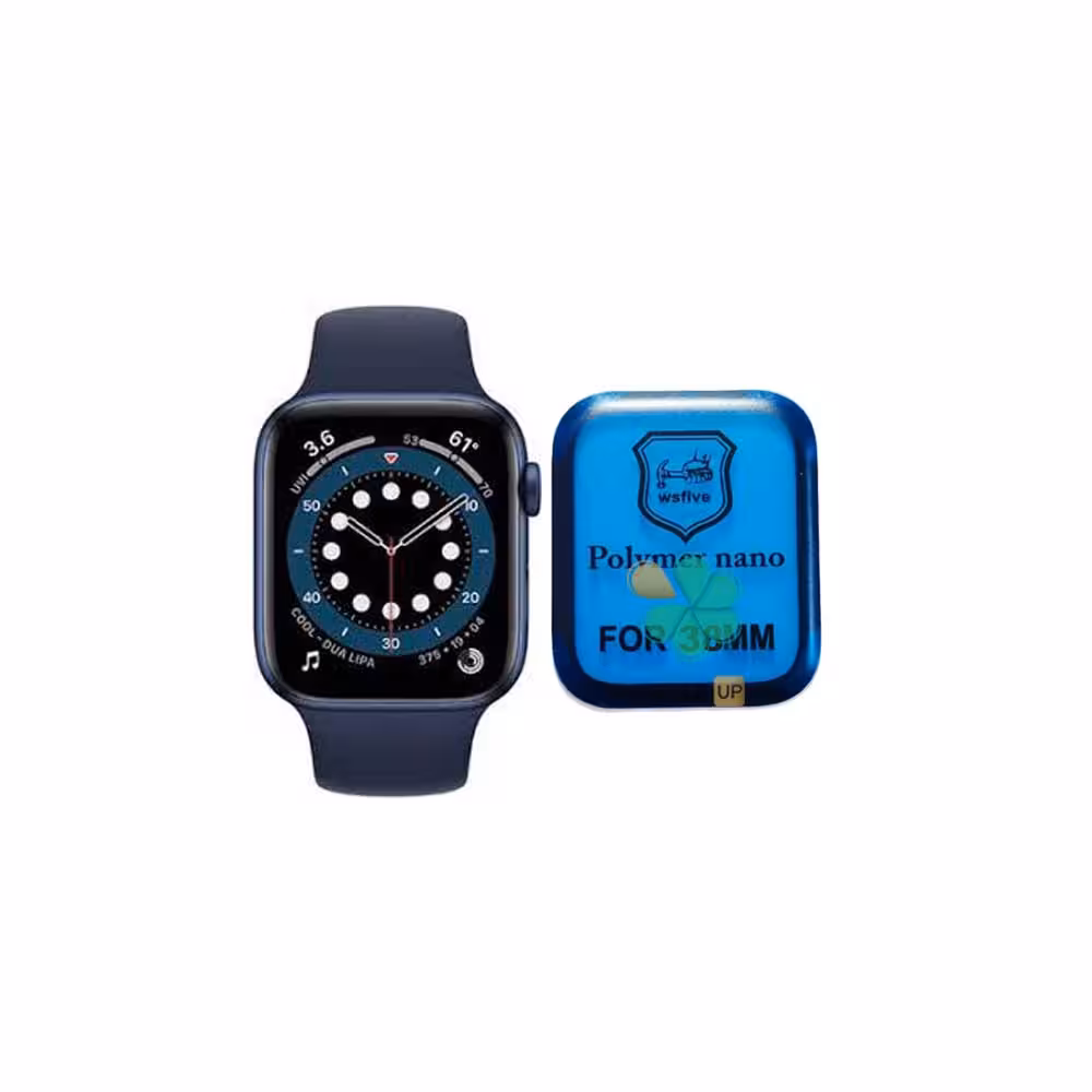 گلس ساعت اپل واچ Apple Watch 38mm مدل Polymer Nano
