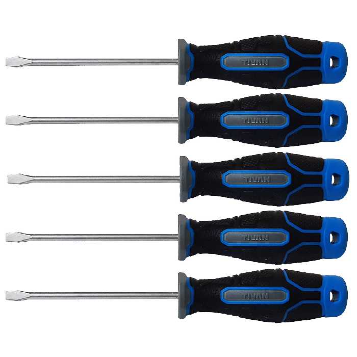 پیچ گوشتی دوسو تیوان مدل HT -00375 مجموعه 5 عددی