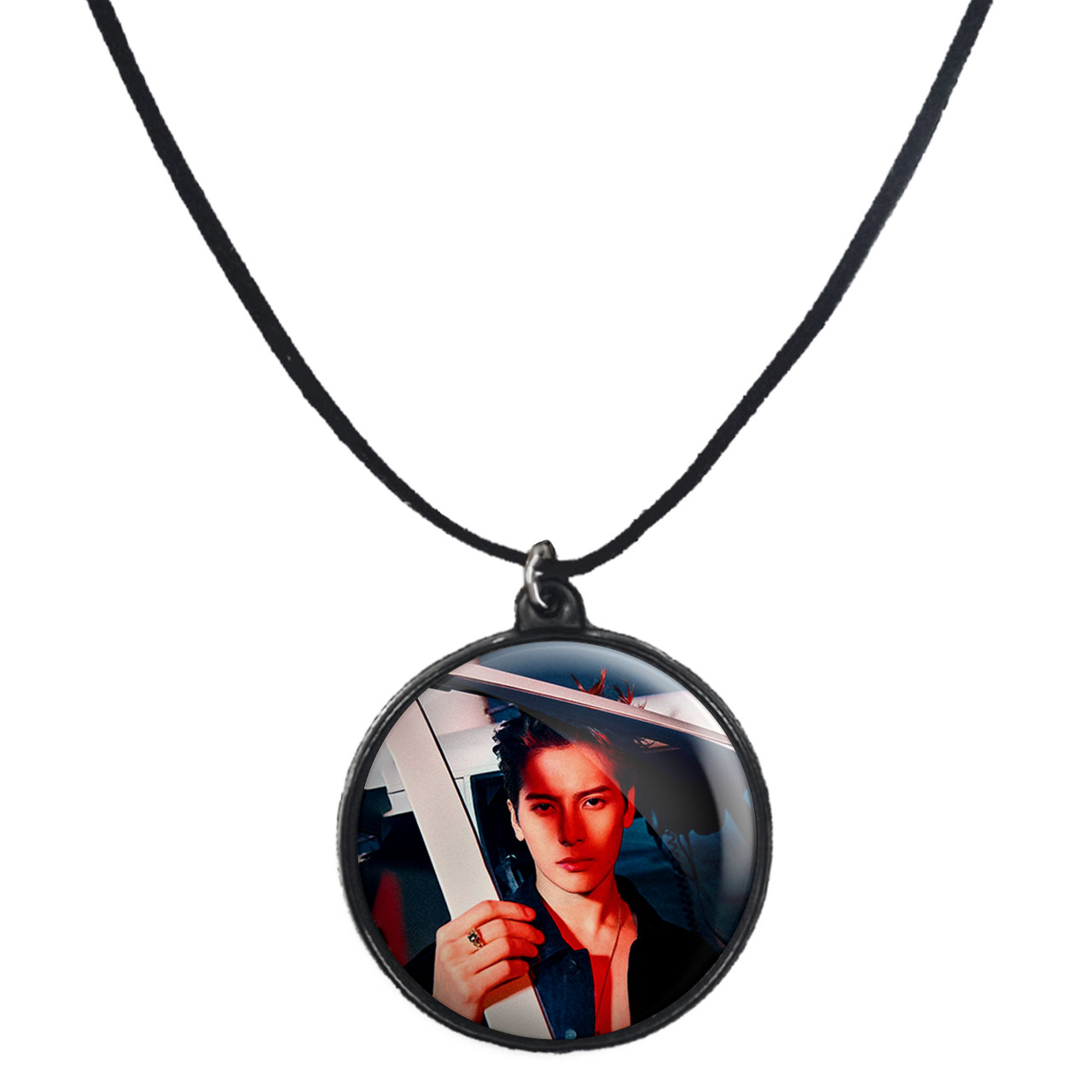 گردنبند پرمانه طرح GOT7 کد pmb.19188 مدل دو طرفه