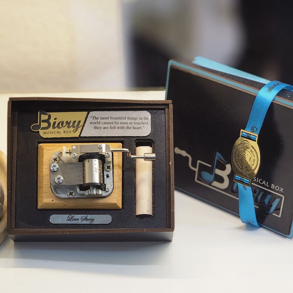 جعبه موزیکال برند بیوری مدل دستی ملودی جان مریم