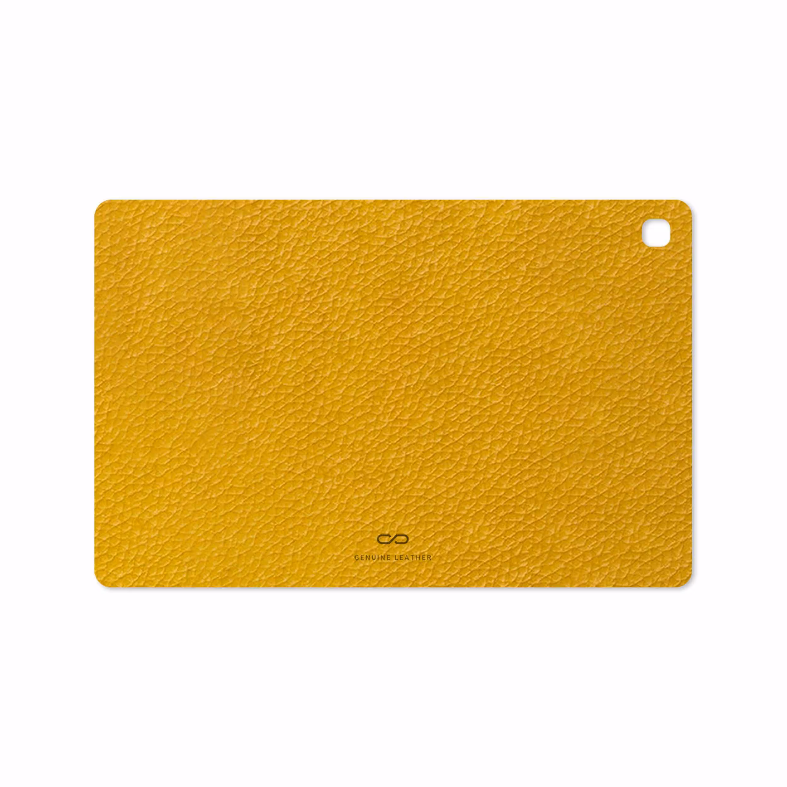 برچسب پوششی ماهوت مدل Mustard-Leather مناسب برای تبلت سامسونگ Galaxy Tab S5e 10.5 2019 T720