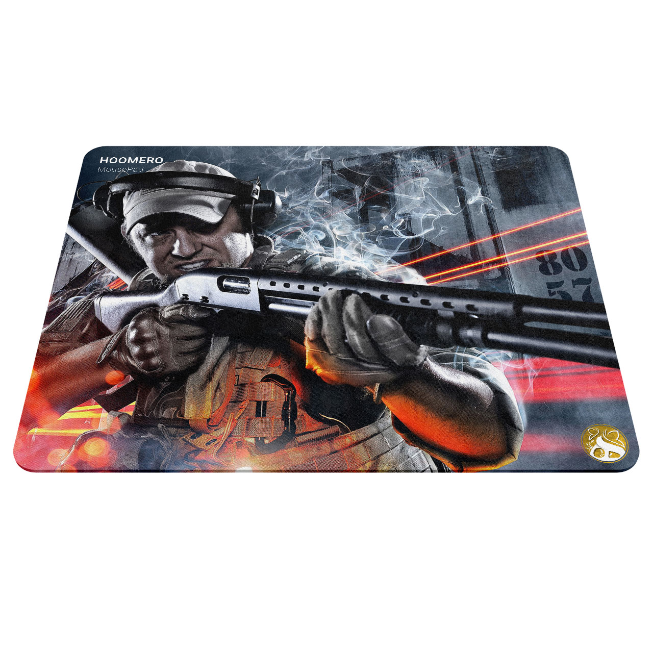 ماوس پد هومرو مدل A6421 طرح بازی Battlefield