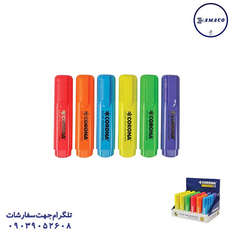 ماژیک فسفری رگلامی 220 (36)  کرونا