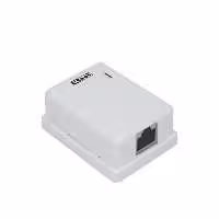 کیستون باکس شبکه Cat6 UTP تک پورت کی نت مدل K-N1106
