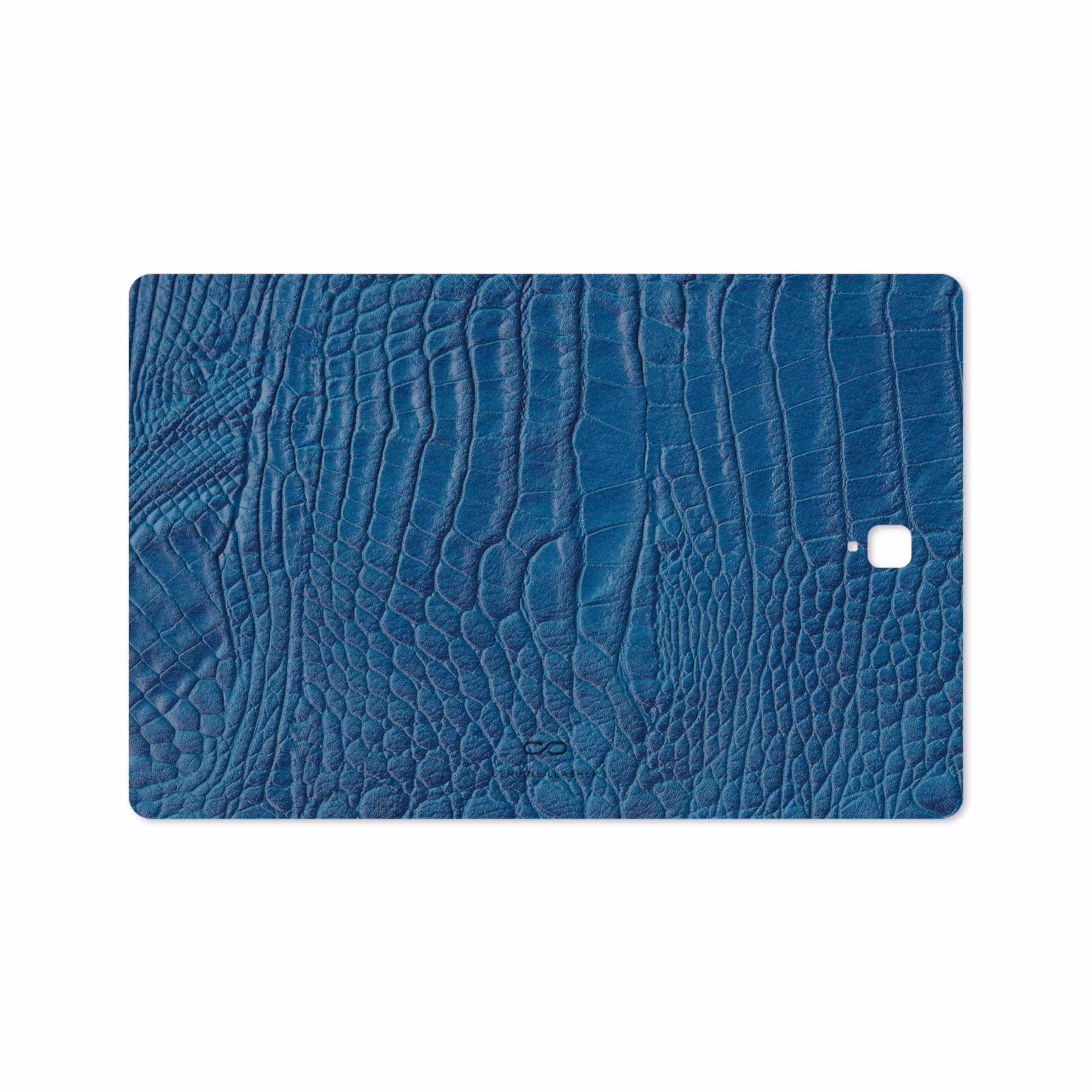 برچسب پوششی ماهوت مدل Blue-Crocodile-Leather مناسب برای تبلت سامسونگ Galaxy Tab S4 10.5 2018 T835