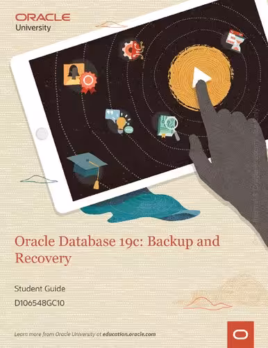خرید و دانلود نسخه کامل کتاب Oracle Database 19C: Backup and Recovery. Student Guide