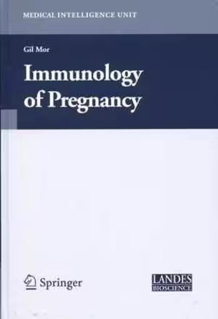 [PDF] دانلود کتاب Immunology Of Pregnancy, 2006