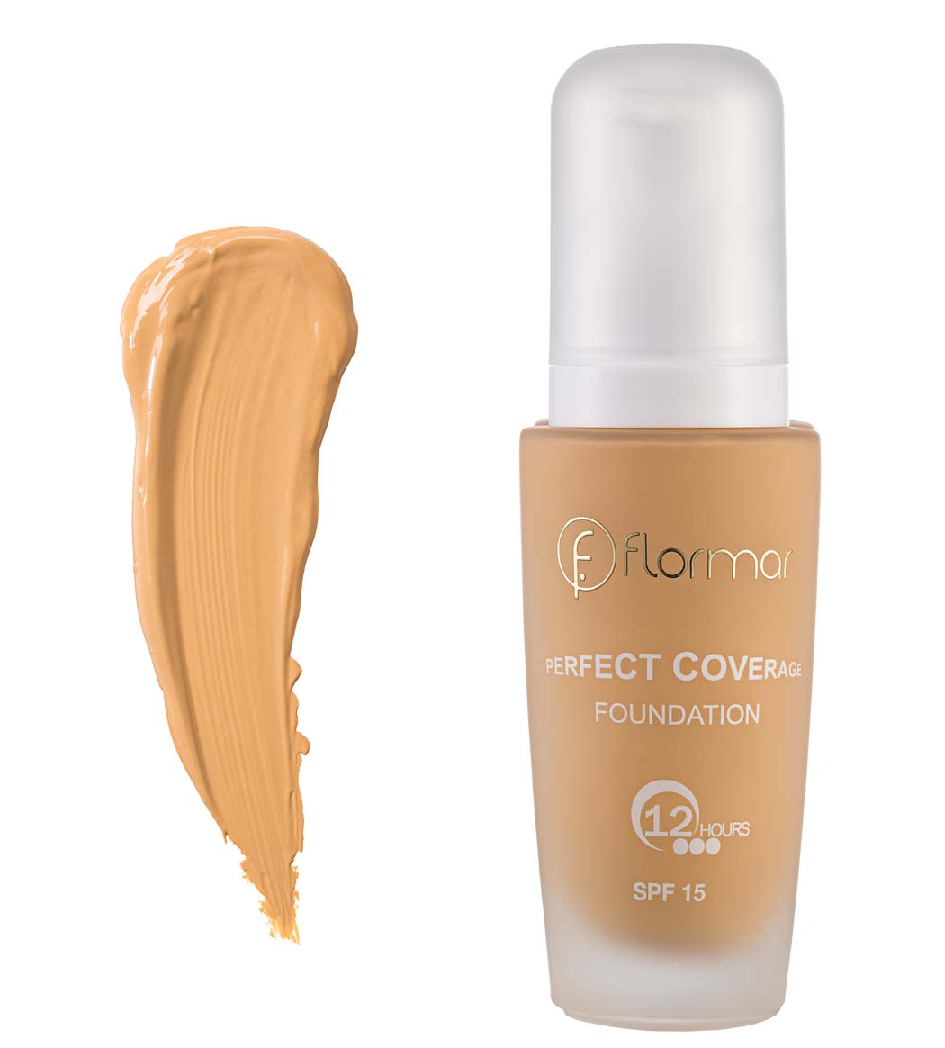 کرم پودر پرفکت کاوریج شماره 104 فلورمار وانیلی روشن