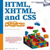 خرید و دانلود نسخه کامل کتاب HTML, XHTML, and CSS For The Absolute Beginner