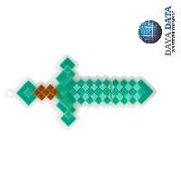 فلش مموری فانتزی دایا دیتا طرح شمشیر ماین کرافت  مدل PW1001-3 ظرفیت32GB -USB2 