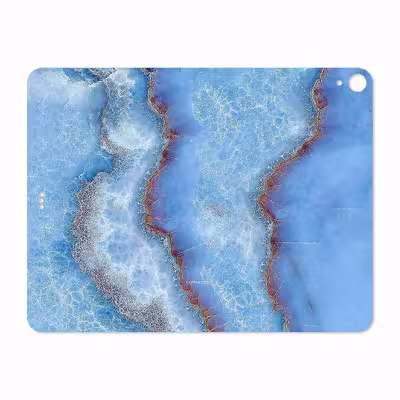 برچسب پوششی ماهوت مدل Blue Ocean Marble مناسب برای تبلت اپل iPad Pro 12.9 (GEN 3) 2018 A1876