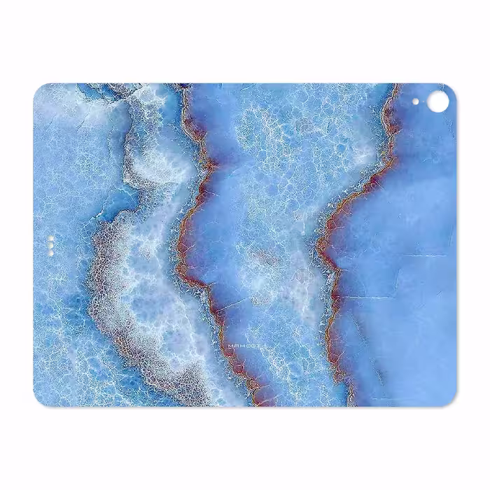 برچسب پوششی ماهوت مدل Blue Ocean Marble مناسب برای تبلت اپل iPad Pro 12.9 (GEN 3) 2018 A1876