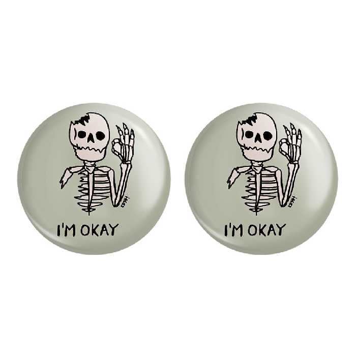 پیکسل خندالو مدل اسکلت کد 1156 به همراه مگنت