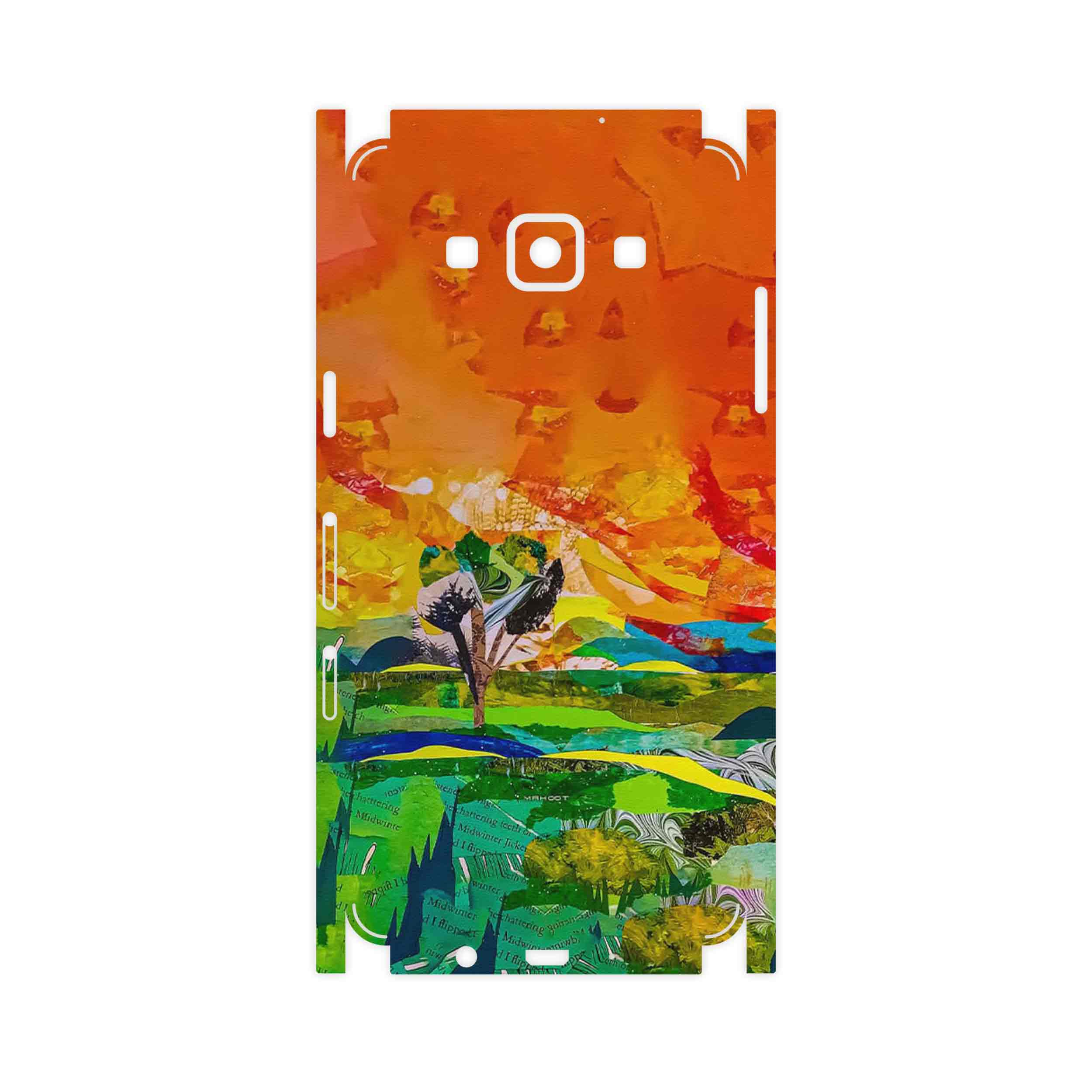 برچسب پوششی ماهوت مدل Collage of Painting-FullSkin مناسب برای گوشی موبایل سامسونگ Galaxy A5 2015
