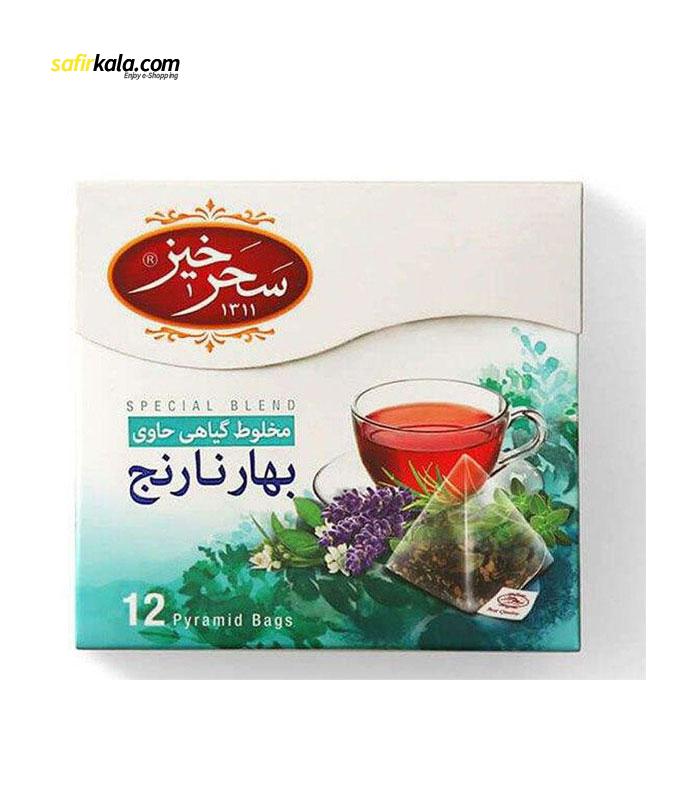 دمنوش بهار نارنج 12 عددی