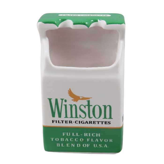 زیرسیگاری سفالی مدل WINSTON کد DEK_324