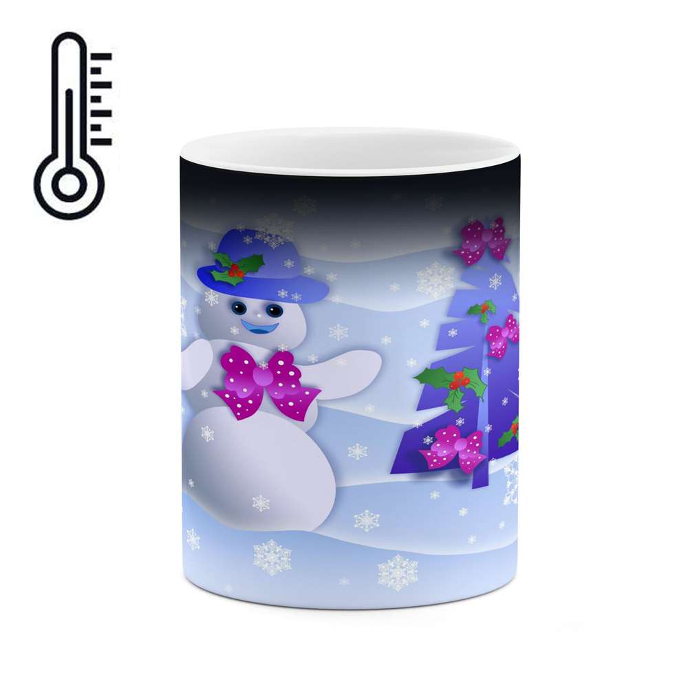 ماگ حرارتی کاکتی طرح کریسمس مدل mgh17022