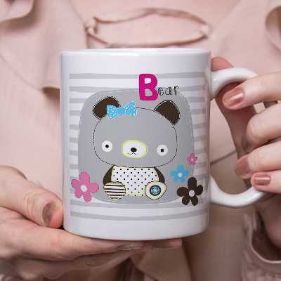 ماگ طرح خرس کیوت مدل bear