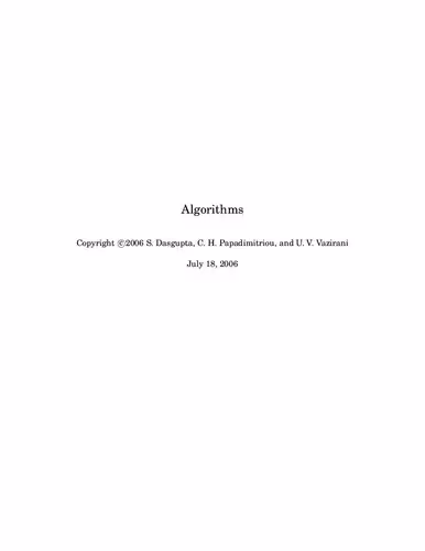 خرید و دانلود نسخه کامل کتاب Algorithms